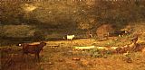 George Inness Famous Paintings - The Coming Storm